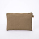 YONBEN/Yuanbenliangchang Pure Cotton Canvas Storage Bag IPad Bag Envelope Bag Clutch Bag Liner Bag Medium Bag Dark Brown
