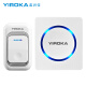 YIROKA doorbell wireless home smart home wireless doorbell one support one long distance elderly pager battery door ring A-289 white