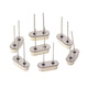 TaoTimeClub quartz crystal oscillator plug-in two-pin HC-49S passive clock crystal 3.579545MHz-40MHz 11.0592M plug-in two-pin (5 pieces)