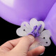 Green reed balloon arch shape chain 5 meters plum blossom shape clip accessories 20 pieces wedding opening proposal decoration decoration knotter 3 balloon tying tools