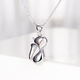 Yuan Shengfu's new PT950 high-quality fashion fox platinum pendant, personalized and versatile women's platinum necklace pendant, Chinese Valentine's Day gift, 3.46 grams (not including necklace)