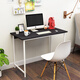Shuali Computer Desk Study Board Simple Home Laptop Desk 100*50 Black SL17081D