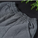 Yijinboshe quilted cotton pants for women's outerwear, retro literary style cotton and linen splicing, thickened harem pants, loose slimming warm cotton pants winter gray M