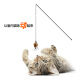 Tiantian Cat Extended Rod Feather Cat Funny Rod Fishing Cat Funny Stick Cat Toy Pet Cat Supplies Free Replacement Head