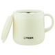 TIGER thermos cup stainless steel double-layer vacuum office coffee mug MCI-A28C-C milky white 280ml