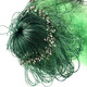 Huaiyu 1.5-3 meters high, soft green silk mesh, three-layer wire mesh, fishing net, sinking net, three-layer net, fish net, 1.5 meters, 5 fingers, 100 meters, green silk three-layer net