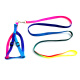 Ring pet interstellar cat leash Teddy dog ​​leash seven-color dog harness dog chain dog rope