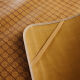 Jiuzhou Deer dormitory single rattan mat with pillowcase mat, kindergarten straw mat 0.9m folding mat soft mat tatami mat