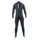 Yingfa (yingfa) full body one-piece, men's and women's sunshade, waterproof mother's clothing, snorkeling suit, swimsuit, wetsuit, men's jellyfish suit-1 black and red XXL