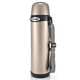 TIGER Outdoor Insulated Cup Stainless Steel Vacuum Cooling Cup Travel Sports Bottle MBI-A10C 1.0L Champagne Gold NH 1000ml