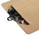 
Deli Writing Board Clip Office Supplies A4/A5 Folder Clip Cardboard Writing Board Clip Clip 9227 (A4 Wooden Butterfly Clip)
