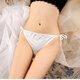 Jiumu Yadai sexy underwear, sexy, soft, lace-up, comfortable, seamless, multi-color women's underwear, tempting thong, black