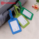 Tutngear travel supplies luggage tag PU luggage tag checked tag identification tag can be customized royal blue 1 piece