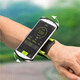 Arm bag can rotate mobile phone sports arm bag wrist bag wristband outdoor mountain climbing cycling running multi-functional fitness arm band universal black