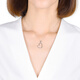 Chow Sang Sang Pt950 platinum heart-shaped flower pendant without platinum necklace 70632P Price 1.8 grams (including labor cost 200 yuan)