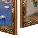 Linger Impression Monet Landscape Decoration Painting Living Room Dining European Modern Simple European Entrance Aisle Corridor Hanging Paintings Water Lily Vertical G673 Bottle Flowers Installed Frame 80X120 cm