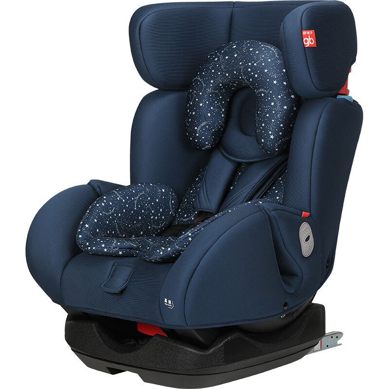 gb好孩子高速婴儿车载安全座椅宝宝儿童汽车座0-4-3-12岁Uni-All/CS772 CS772蓝色CS772-B003