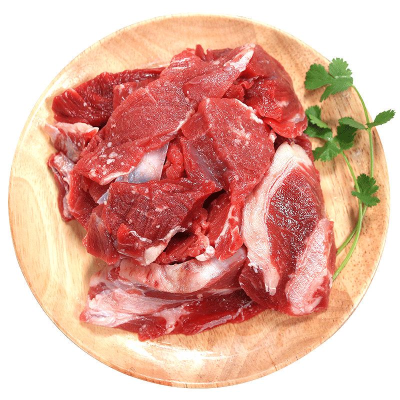 蟹优美 乌拉圭进口 新鲜牛肉 牛腩1kg 草饲牛肉生鲜 牛排边角料牛肉粒原切原味