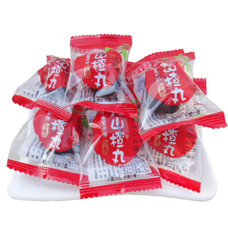 【山楂丸500g】北京特产杂粮丸大山楂球山楂糕酸甜红果制品 500克