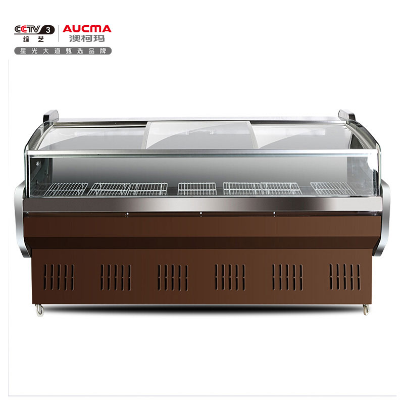 澳柯玛（AUCMA）商用鲜肉卧式冰柜  卤菜熟食保鲜点菜柜 冷藏展示柜 2米 ICC-20PDW