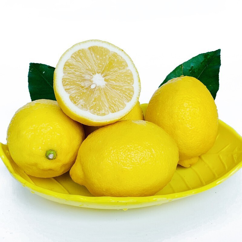 【坏果包赔】四川安岳黄柠檬现摘现发新鲜柠檬皮薄汁中小果单个70-80g 柠檬 30个
