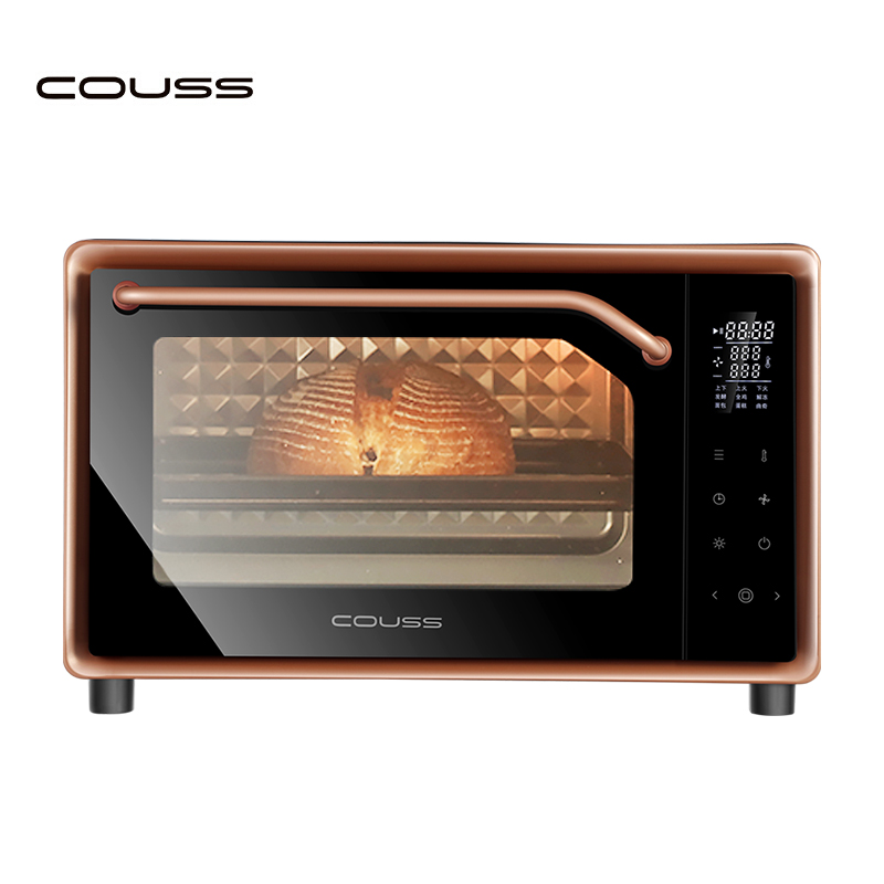 卡士 couss CO-530E家用多功能烘干果干机酸奶发酵箱电烤箱上下火独立控温智能全自动烘焙
