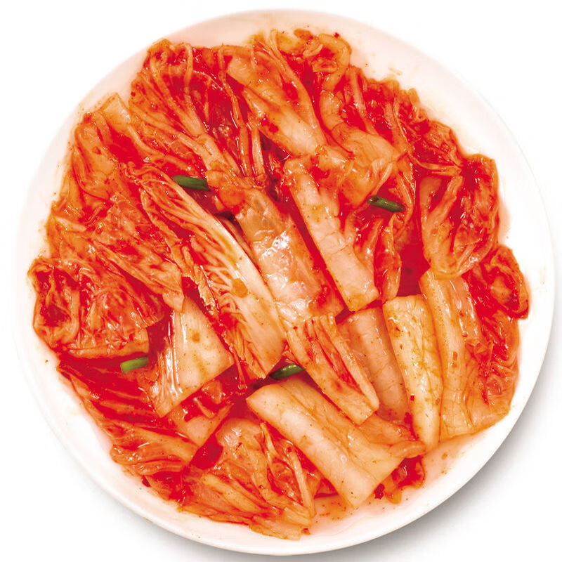 正宗韩国风味泡菜东北手工腌制辣白菜酱咸菜下饭菜 一斤（500g）独立包装(免切)