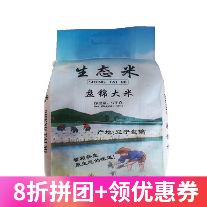 新米大米蟹田农家大米自产珍珠大米 东北大米5kg10斤