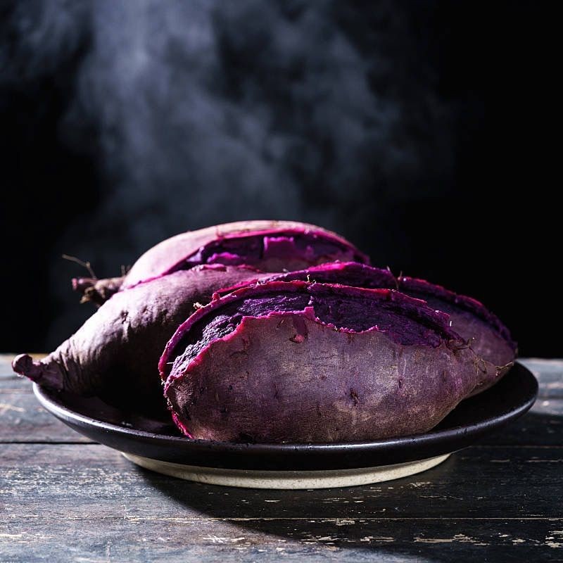 【香甜粉糯】沙地紫薯新鲜 番薯板栗红薯地瓜蜜薯蔬菜(5/10斤)G 【带5斤装】中大薯