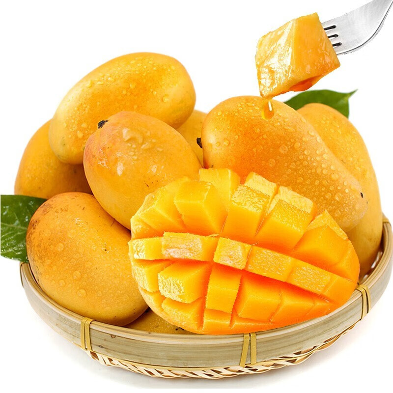 【新品上市】海南台农芒果 新鲜水果 精品小果5斤（贼甜）