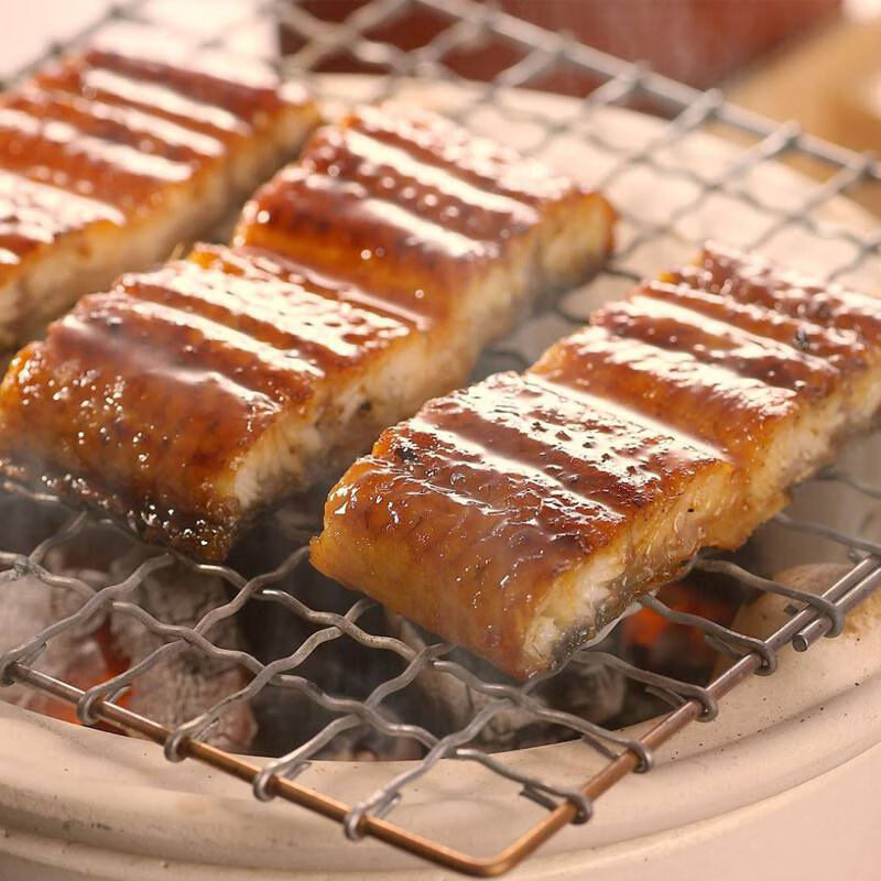 日式蒲烧鳗鱼寿司海鲜鰻魚鳗鱼拌饭秋刀巴沙碳烤鳗鱼料理 2袋500克左右