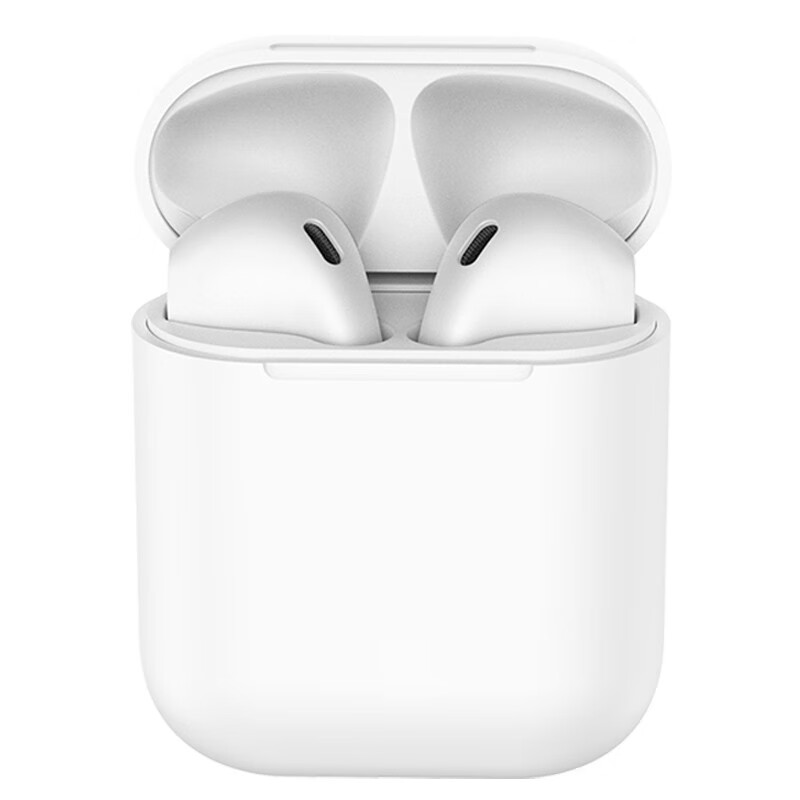 硕金 TWS蓝牙耳机无线运动入耳式双耳适用于苹果IPhone小米华为安卓男女通用迷你款 马卡龙 磨砂白