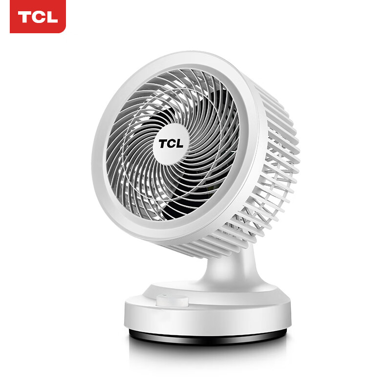TCL电风扇空气循环扇家用台式风扇静音涡轮对流电扇学生摇头台扇TXS-20KDY