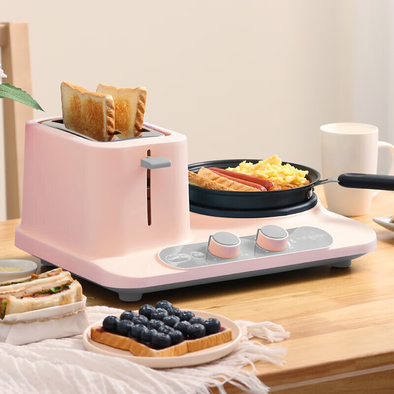 东菱 Donlim 面包机早餐机烤面包机电火锅电蒸锅火锅锅电