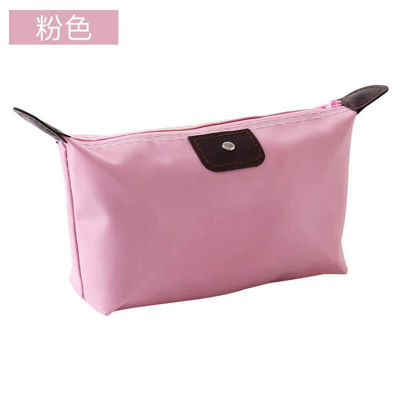 旅行化妆包便携网红超火大容量女可爱化妆品盒收纳袋洗漱包 粉色