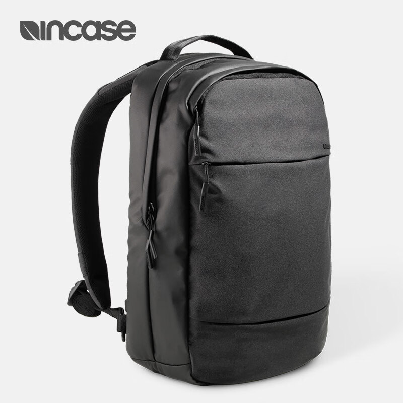 INCASE City通勤款 城市经典 背包 苹果笔记本电脑包  双肩背包男女 通勤运动 黑色13寸限量版 Compact