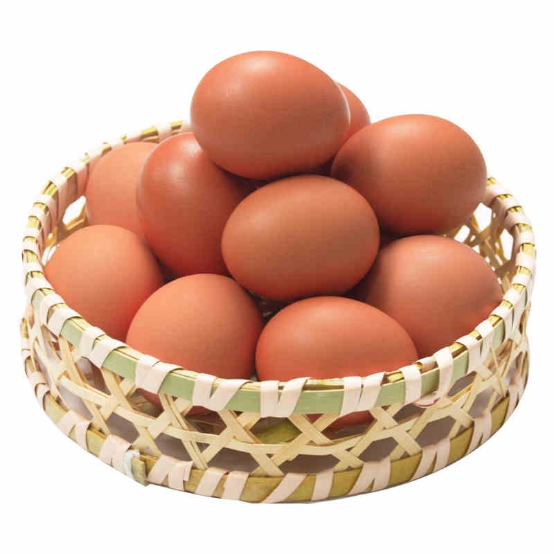 星火 褐壳初生蛋 鲜鸡蛋笨鸡蛋土鸡蛋 40枚装