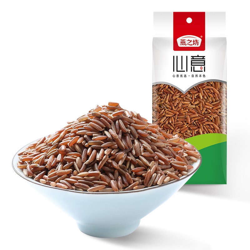 燕之坊 月牙红米 心意系列 红米 五谷杂粮 430g（真空包装） 红米430g