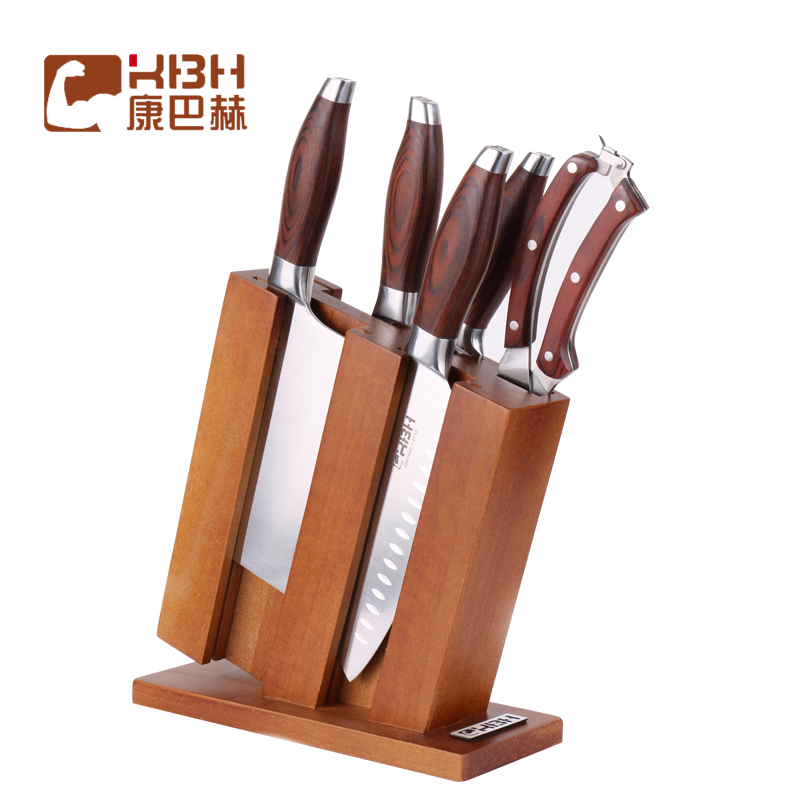 德国康巴赫刀具套刀六件套 菜刀切刀割肉刀厨房刀具不锈钢KDT6A