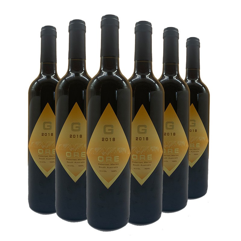 澳大利亚原瓶进口干红葡萄酒歌如诗岩石澳洲红酒 整箱礼盒装 6支装 赠送精美礼袋