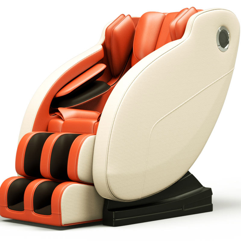 按摩椅家用多功能太空全自动舱扫码全身揉捏按摩器沙发椅共享商用质量 橘色