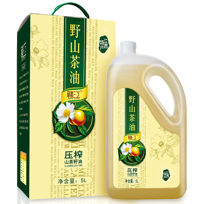 野山茶油5L茶油食用油茶树油纯正山茶籽油一级农家茶子油