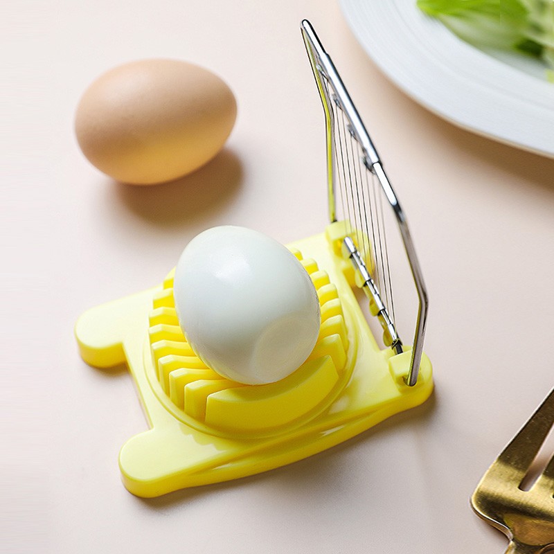 厨房二合一切蛋器松花蛋分蛋器家用切皮蛋切鸡蛋神器分割器切割器 单用切蛋器