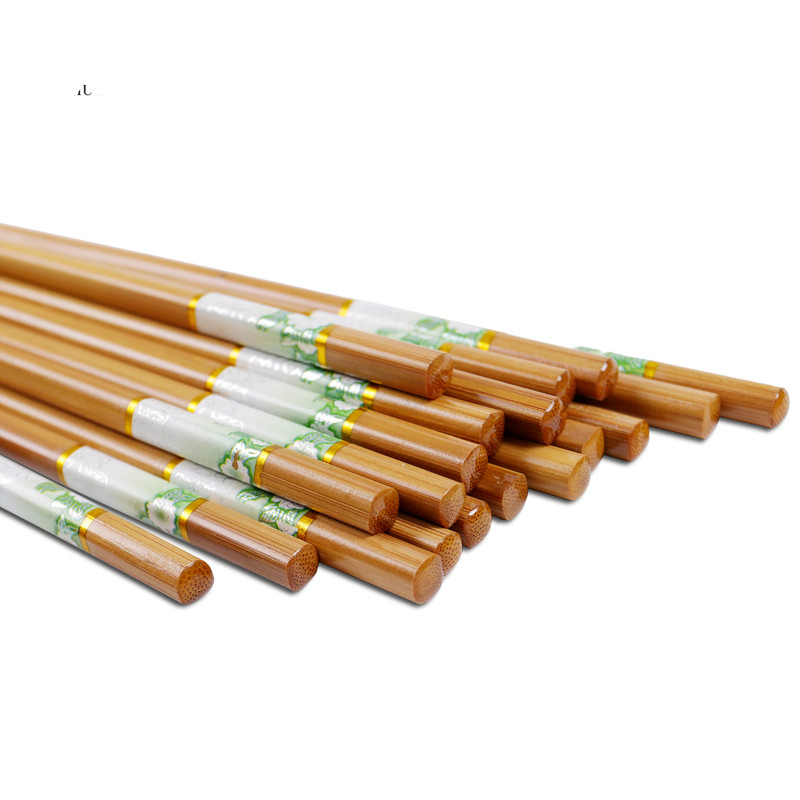 家用筷子套装10双家用竹筷子家用筷子日式筷子中国风 10双装