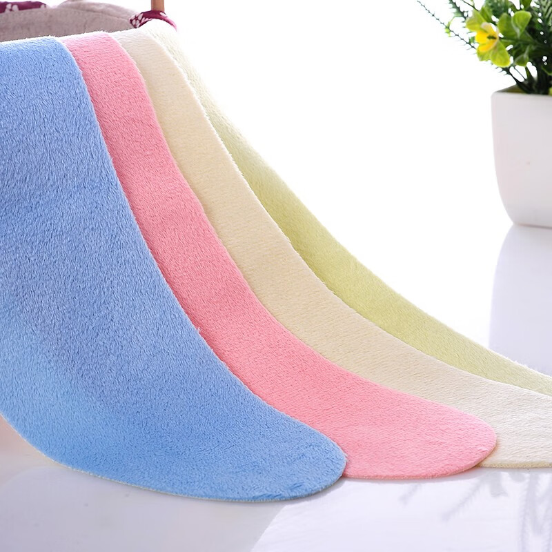 日本马桶垫 粘贴式水晶绒马桶垫圈 薄款通用贴家用夏季坐便套器圈 蓝色+粉色+绿色(3对装)