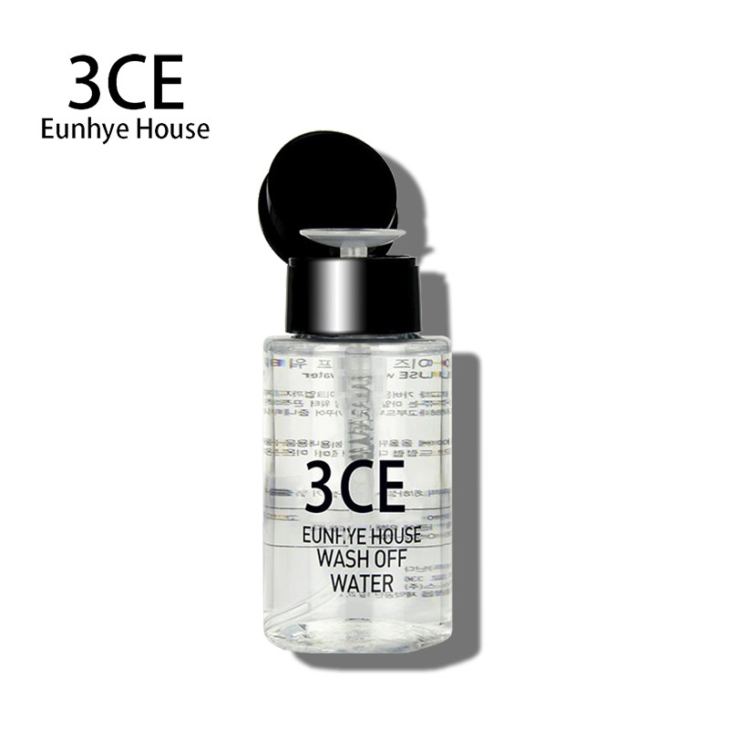 3CE Eunhye House卸妆水按压式150g 眼部脸部唇部三合一卸妆多效清洁温和无刺激 卸妆水150g