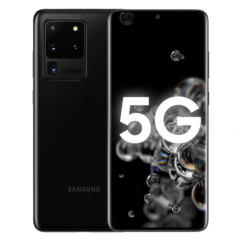 三星Galaxy S20 Ultra 5G(SM-G9880)骁龙865 1.08亿像素100倍变焦 游戏手机 12GB+256GB幻游黑