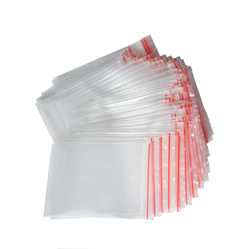 自封袋透明小号密封袋 食品保鲜塑封口袋 装药丸袋子粉末分装袋子j1 透明 5x7cm