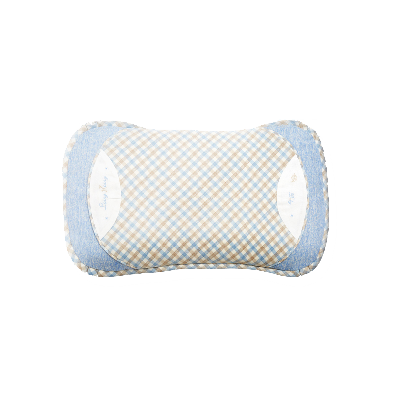 良良（liangliang） 婴儿枕头 夏季透气新升级0-5号枕定型枕儿童宝宝枕头 5号（50-55cm头围/3-7岁） 格彩粉色