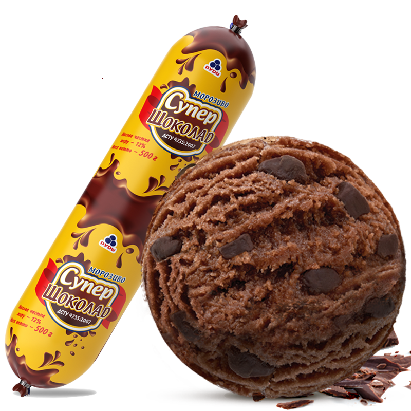 如迪冰淇淋牛乳巧克力太妃糖冰激凌条装冷饮甜品乌克兰进口雪糕*2 牛奶味+巧克力味各一条